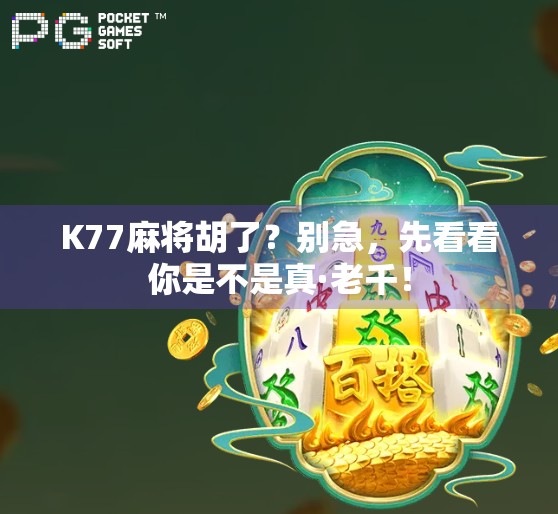 K77麻将胡了?别急,先看看你是不是真·老千! K77麻将胡了?别急,先看看你是不是真·老千!