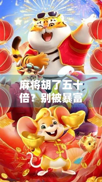 麻将胡了五十倍？别被暴富神话骗了！真实情况远比你想象的更残酷！